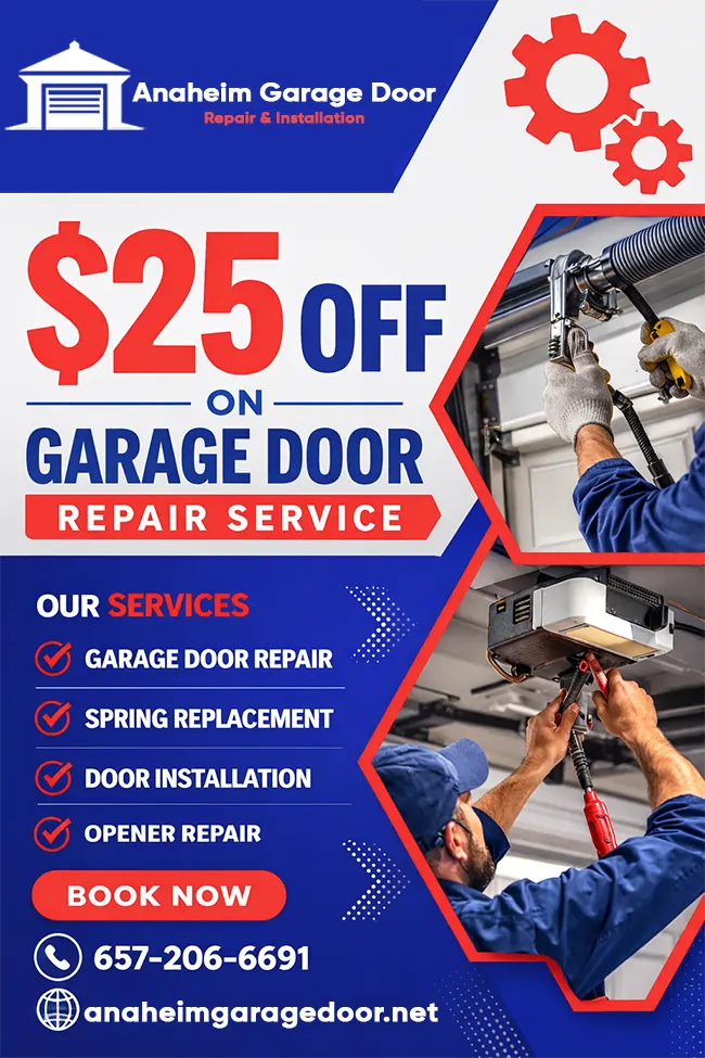 anahem garage door offer
